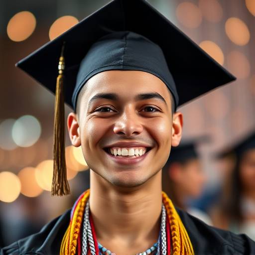 √çcone de um formando com um chap√©u de formatura, representando o servi√§o de fotografia de formatura.