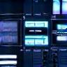 Detalhe de mixer digital moderno